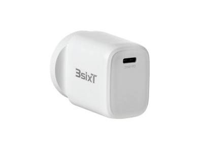 3sixt 3sixT Wall Charger ANZ 20W USB-C PD - White