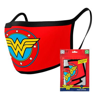 impact merch Impact Merch Wonder Woman Logo Face Mask