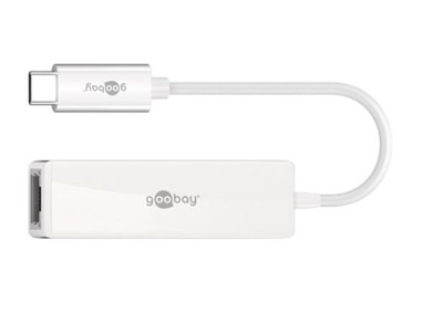 Goobay USB-C RJ45 adapt (8P2C) white