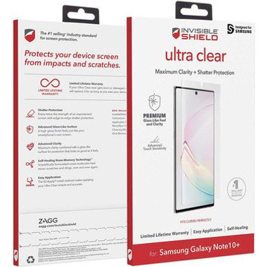Zagg Ultra Clear Screen Protector for Samsung Note 10 [Special]
