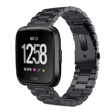 Fitbit Sense 2 Stainless Steel Strap
Black