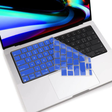 MacBook Pro 14" (2021) A2442 Keyboard Cover Skin (DarkBlue) DarkBlue