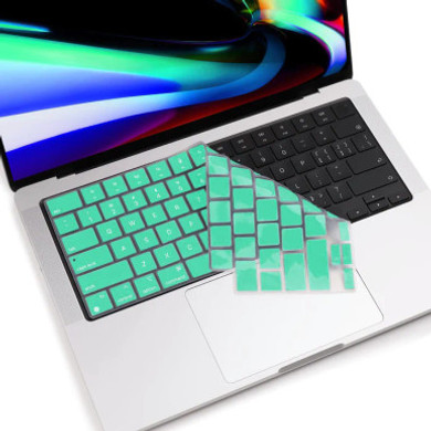 MacBook Pro 14" (2021) A2442 Keyboard Cover Skin (Turquoise) Turquoise