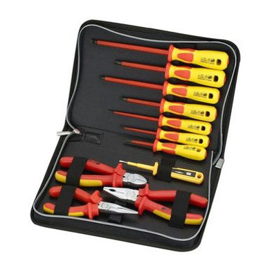 SPROTEK 11 Piece Screwdriver & Plier Set. 1000V Insulated.