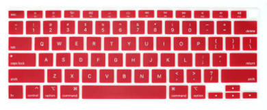 MacBook Pro 16" (2019) A2141 Keyboard Cover Skin (Red)