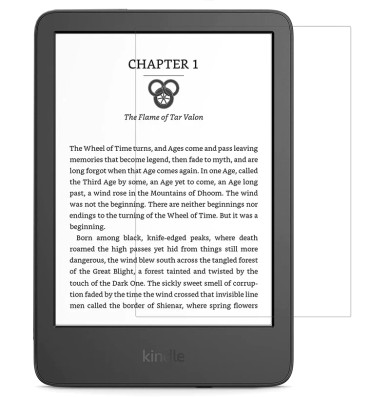 Kindle Touch 6" Glass Screen Protector (11th Gen 2022) Clear Flat Glass