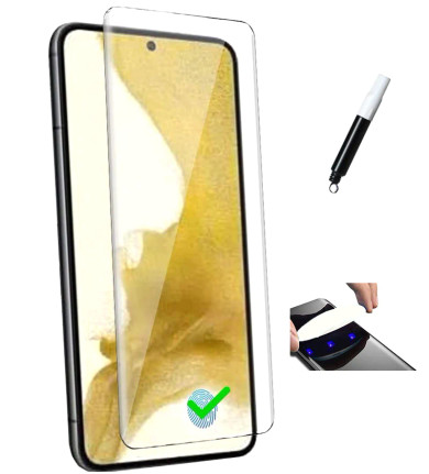 Samsung Galaxy S22+ UV Light Curved Glass Screen Protector UV Light Curved Glass