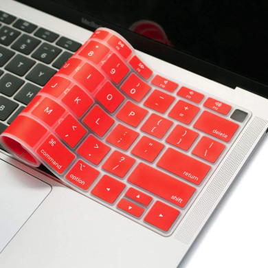 MacBook Pro 14" Keyboard Cover Skin (M2, 2023) Red