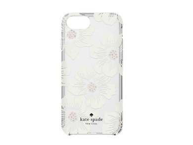 KSNY Hardshell Clear iPhone 7/8/SE - Hollyhock/Gems