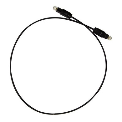 DYNAMIX 0.5m Toslink Slimline Audio Optic Cable. OD: 2.2mm