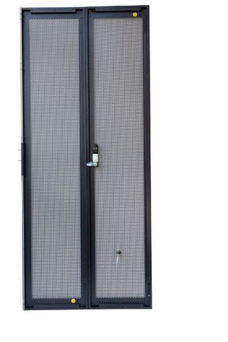 DYNAMIX 42RU Dual Mesh Pantry Style Door Kit for SR Series 800mm Wide Cabinets