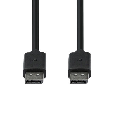 DYNAMIX 0.5m DisplayPort V1.4 Cable Supports up to 8K (FUHD) Resolution. 28AWG - M/M DP Connectors - Max. Res 7680x4320 @ 60Hz - Latched Connectors - Flexible Cable - Gold-Plated Connectors.