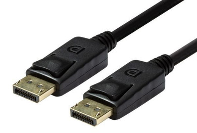 DYNAMIX 2m DisplayPort v1.2 Cable with Gold Shell Connectors DDC Compliant. 4K60Hz