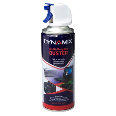 DYNAMIX 400ml Air Duster - Super High Pressure - Non-Flammable - Safe on all Electronics - Computer and Office Equipment. Ozone Friendly.