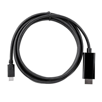 DYNAMIX 2m USB-C to HDMI Cable. Supports 4K@60Hz UHD (3840 x 2160) Supports HDR & HDCP 2.2, Plug & play, Black Colour.