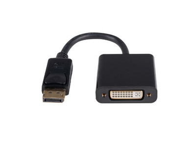 DYNAMIX 0.2m DisplayPort to DVI-D Cable Adapter. Passive Converter. Max Res: 1920x1080.