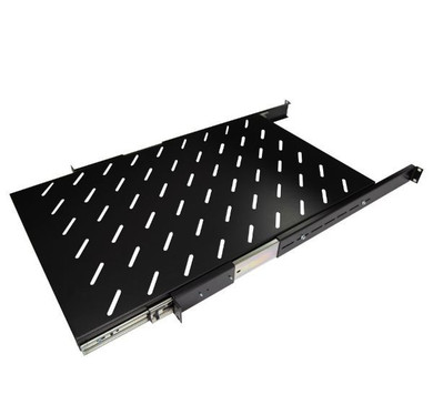 DYNAMIX Sliding Shelf 710mm Deep to fit 1000mm Deep Cabinets. Max load: 20kg, Slides out 450mm. Black Colour