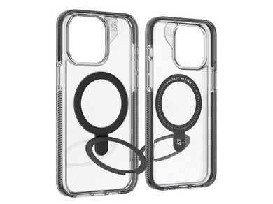 ZAGG Santa Cruz Snap w/ Ringstand - iPhone 15 Pro Max -Black