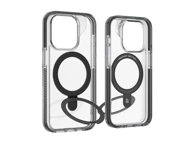 ZAGG Santa Cruz Snap w/ Ringstand - iPhone 15 Pro - Black