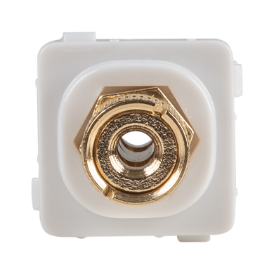 AMDEX Black Speaker Binding Post. Gold Plated