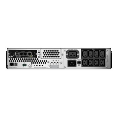 APC Smart-UPS 3000VA (2700W) 2U Rack Mount with Network Card. 230V Input/Output. 8x IEC C13 Outlets. With Battery Backup. LED Status Indicators. USB Connectivity.