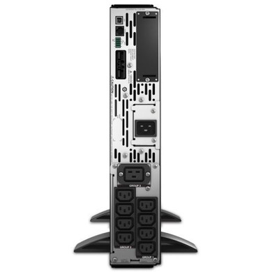 APC Smart-UPS 2200VA (1980W) 2U Rack/Tower. 200V-240V Input/Output. 8x IEC C13 Outlets. With Battery Backup. Intuitive LCD Interface. USB - RJ-45 - Serial - & SmartSlot Connectivity. Audible Alarm.