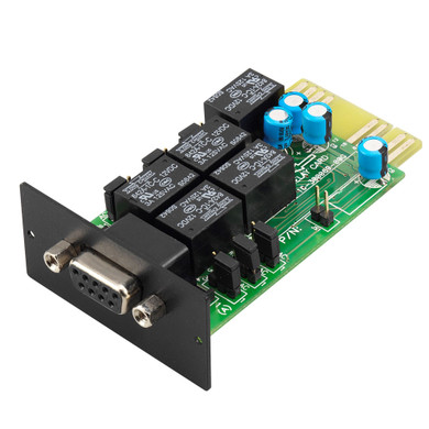 APC Easy UPS Dry Contact Card/Relay I/O Card for remotely management. Applicable in IBM servers - PCs - and Workstations Equipment. Automatic control industry equipment and communications applications.