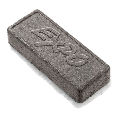 EXPO Block Whiteboard Eraser. Removes Markings Quickly & Easily. Cleans & Refreshes your Whiteboard. Ideal for classrooms & Offices. Easily Cleaned with Soap & Water. Sold as Single.
