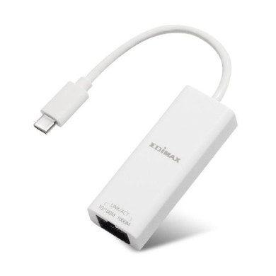 EDIMAX USB-C to Gigabit Ethernet Adapter. Plug-and-Play. Backward compatible with USB 3.1/3.0/2.0/1.1 Standard. Supports 802.1Q VLAN & 802.1P Layer 2 Priority Encoding and Decoding.