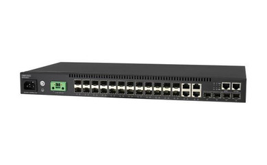 EDGECORE 20 Port Gigabit Managed L2 +Switch with Enhanced temp range. With 4x SFP+ 10G Uplinks - 4x CG (RJ-45/SFP) - 1x GE out-of-band Management & 1x RJ45 Console Port.