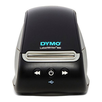 DYMO LabelWriter 550 Label Printer. Print up to 62 Labels per Minute. Customize print address - Name Badges - File Folder - Barcode Labels For PC & MAC - 300 x 300 DPI - No Keyboard.