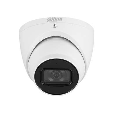 DAHUA 6MP IR Fixed-focal Eyeball WizSense Network Camera 2.8mm - 12 VDC/PoE - Supports H.265 Codec - IP67 - Built-in Mic - Micro SD Card Slot - Up to 256G - Intrusion - Tripwire - IR up to 30M.