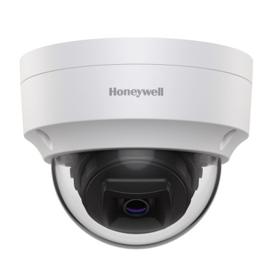 HONEYWELL 30 Series 5MP WDR IR IP Dome Camera with 2.8mm Fixed Lens. Up to 30M IR. Rugged Outdoor IP66 Housing. IK10 Vandal Resitant. PoE (IEEE 802.3af) or 12VDC. True WDR - 120dB. IP66. PoE/DC12V.