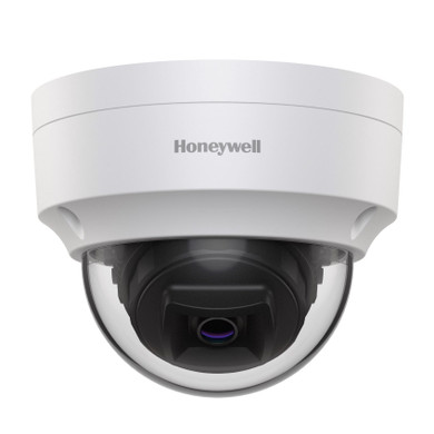 HONEYWELL 30 Series 5MP WDR IR IP Dome Camera with Motorized Focus & Zoom Lens. Up to 30M IR. Rugged Outdoor IP66 Housing. IK10 Vandal Resitant. PoE (IEEE 802.3af) or 12V