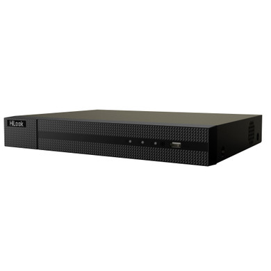 HILOOK 8-Channel 1U PoE 4K NVR with up to 8MP Recording & 2TB HDD. Supports H.265/+ - H.264/+ - MPEG4. HDMI/VGA Output - 2x USB - RJ45 Port. Supports 4-Ch Synchronous Playback.