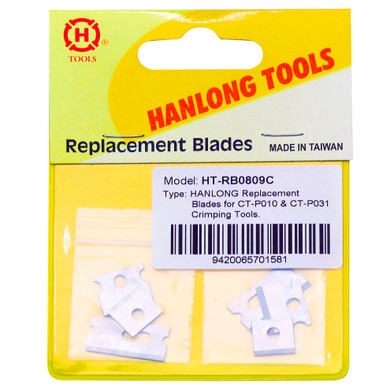 HANLONG Replacement Blades for CT-P010 & CT-P031 Crimping Tools.