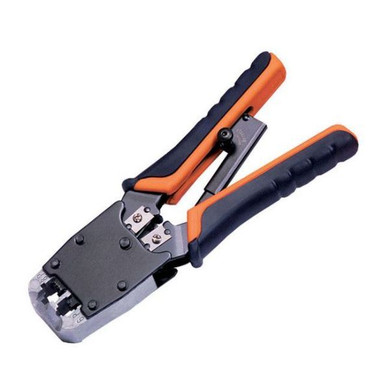 HANLONG RJ45/RJ12/RJ11 Modular Crimping Tool. Professional Series. Supplied with free Stripping Tool
