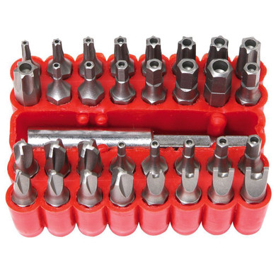 GOLDTOOL 33 Piece Security Bit Set.