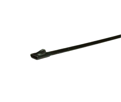 POWERFORCE Cable Tie 316SS 200mm x 4.6mm Pack of 100. Self Locking Ball-lock design. Temp Range: -80C to +500C. Weather - Water - Salt Spray - Corrosion - Fire and UV Resistant. Non-magnetic.