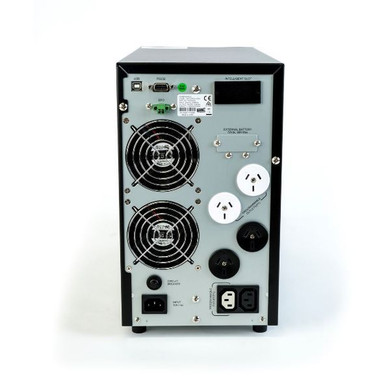 POWERSHIELD Centurion Tower 2000VA/ 1800W Double Conversion True Online UPS. 4x NZ Outlets + 2x IEC Outlets. EBM Compatible for Extended Runtime - Programmable Power outlets