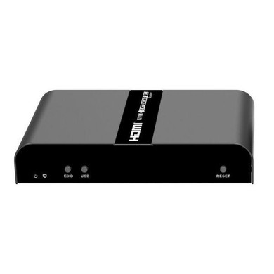 LENKENG 4K HDMI Extender with KVM Support Over Single CAT6/6A/7 Cable Mouse & Keyboard Extension via USB Extends up to 100m. Supports Max Res 4K@60Hz UHD. 1 to Many Connect.
