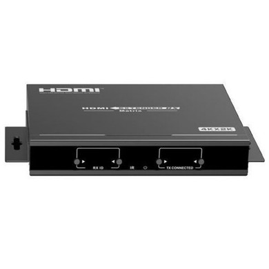 LENKENG HDbitT HDMI Video Matrix Receiver Unit Over IP CAT5/5e/6 Network Cable. Supports up to 120m 4K@30Hz. Multi Cast Many to Many Matrix Connection. IR Control. Tx Unit - LKV686MATRIX-TX