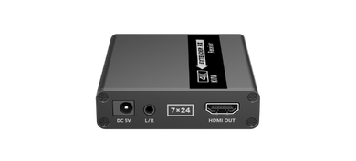 LENKENG 1080P HDMI Extender with KVM Support Over Single Cat6/6A Cable. Supports Mouse & Keyboard Extension via USB. Up to 70m.