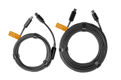 KONFTEL Reach USB 5+15 Active Optical Cables for Instals in Metting Rooms. 2 Cables Combined Measure 20M. Enable Longer Distance Between Parts in BYOM Solution.