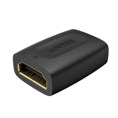 UNITEK 4K HDMI Female to Female Coupler with Gold-Plated connectors Supports 4K@60Hz UHD & HDR. HDMI 2.0. Supports HDMI Signals from TV Box - TV Stick - Game Console PC - Laptop to HDTV - Monitor - & More