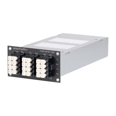 SMARTOPTICS H-Series 8ch Passive DWDM Mux / Demux Module 84mm Width Mounts in H-CHASSI-1RU Chassis