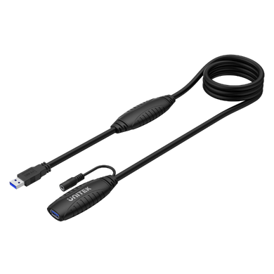 UNITEK 15M USB3.0 Type-A Male to Type-A Female. Built-in USB3.0 Extension Chipset. Plug and Play Data Transfer Speed up to 5Gbps Backward compatible with USB2.0/1.1 *Power Adaptor not Included Y-3003C