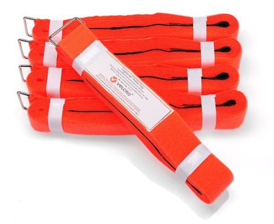VELCRO LOGISTRAP 50mm x 5m Self- Engaging Re-usable Strap. Designed to Secure Goods in a Warehouse Environment. Secure Pallets Easily & Efficiently. Reduce Waste & Save Time & Money. Hi-vis Orange Colour