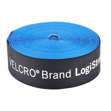 VELCRO LOGISTRAP 50mm x 7m Self- Engaging Re-usable Strap. Designed to Secure Goods in a Warehouse Environment. Secure Pallets Easily & Efficiently. Reduce Waste & Save Time & Money. Blue Colour