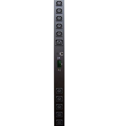 DYNAMIX 24 Port 16A Metered PDU. Power Monitoring by True RMS Meter Output 3x IEC 320 C19, 21x IEC 320 C13C. Input 1x IEC 320 C20 Inlet. 3M Power Cord (IEC 320 C19 to C20) Included
